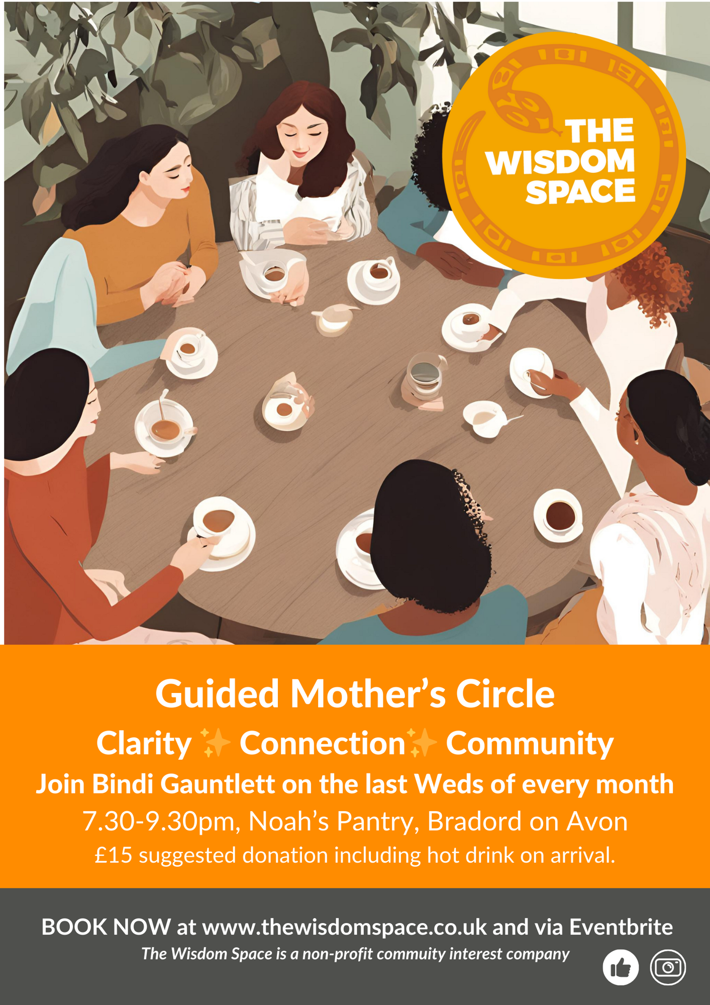 Mothers circles poster a4